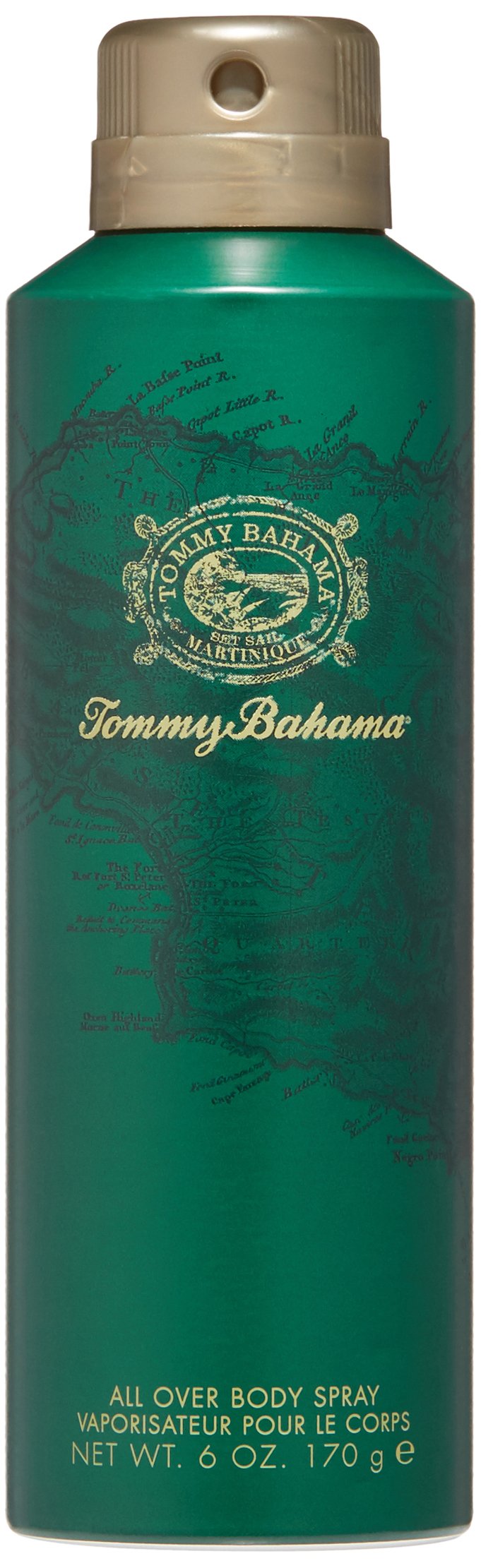 Tommy Bahama Martinique front packaging showing 6 fl. oz. can and branding freshness
