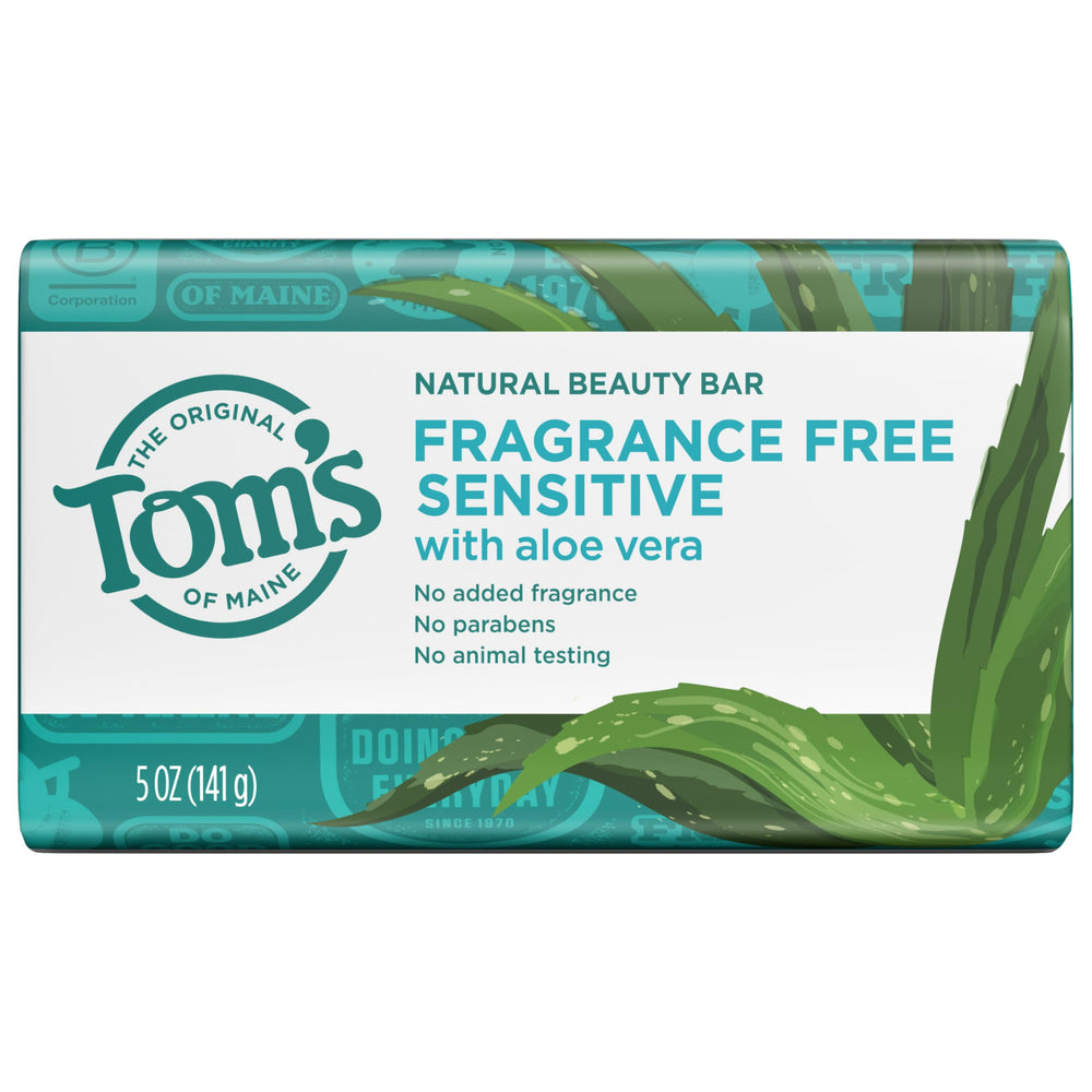 Tom's of Maine back label ingredients view showing transparency and ingredient clarity benefit