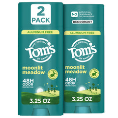 Tom's of Maine front packaging showing two 3.25 oz sticks for easy identification and value