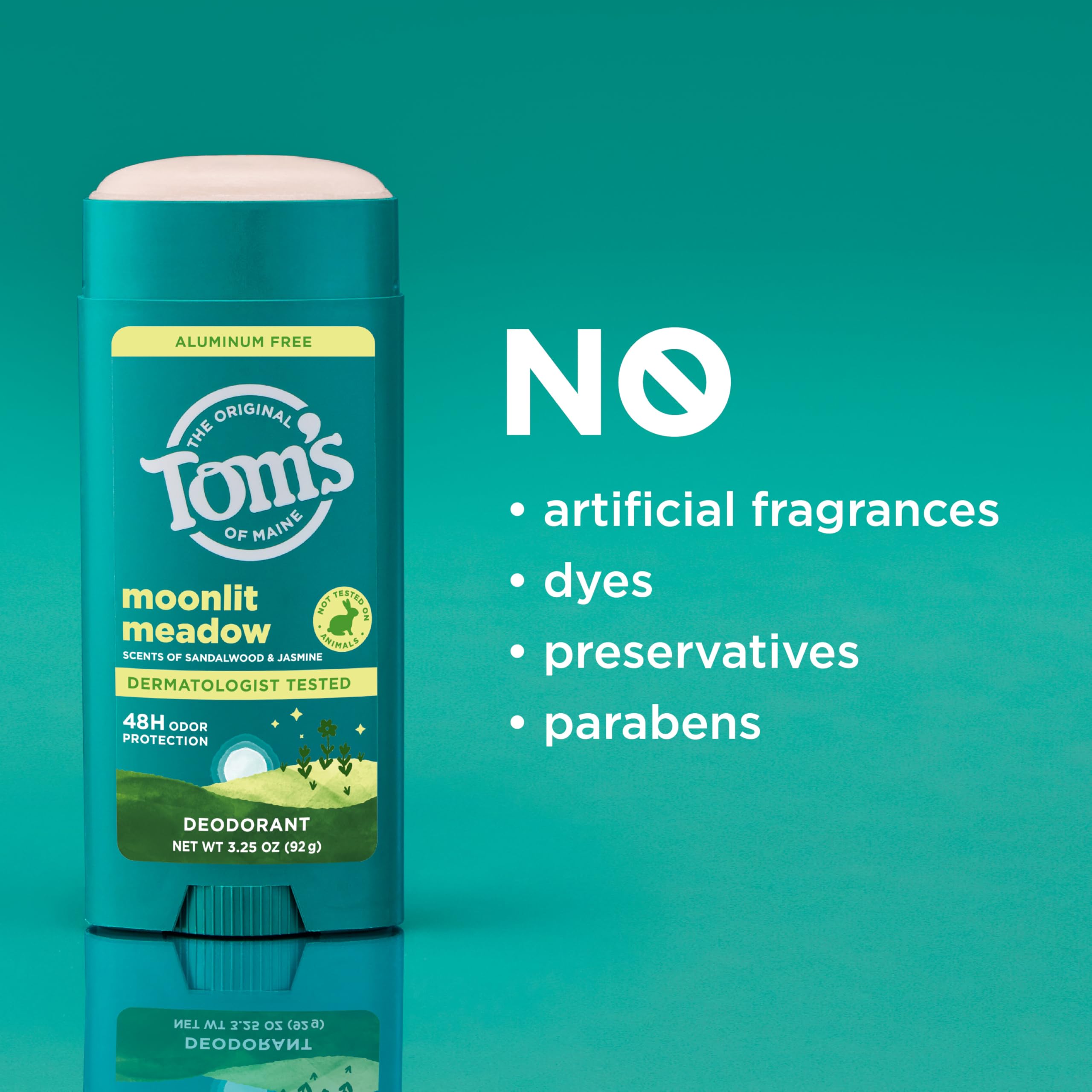 Tom's of Maine in gym bag showing portable odor protection for active lifestyles