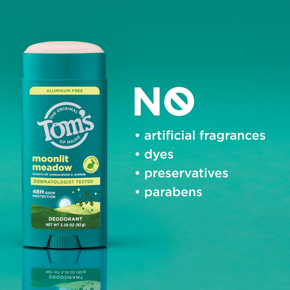 Tom's of Maine in gym bag showing portable odor protection for active lifestyles