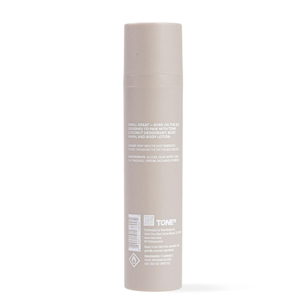 TONE Exclusive Coconut product group with body wash and lotion for layering