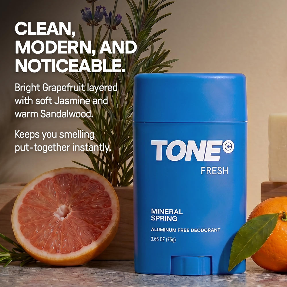 TONE stick open to show smooth texture for easy, even application