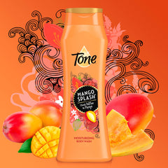 Tone creamy lather texture close-up demonstrating moisturizing foam benefit