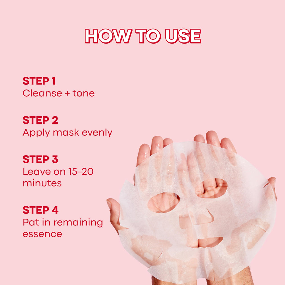TONYMOLY masks styled in gift basket to show presentation and gifting appeal