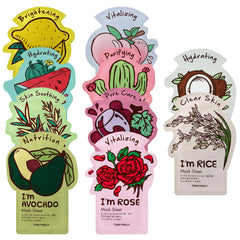 TONYMOLY front packaging view showing colorful gift set, easy gifting