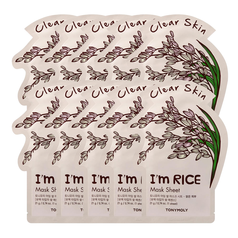 TONYMOLY front packaging showing 10-pack, convenient travel hydration