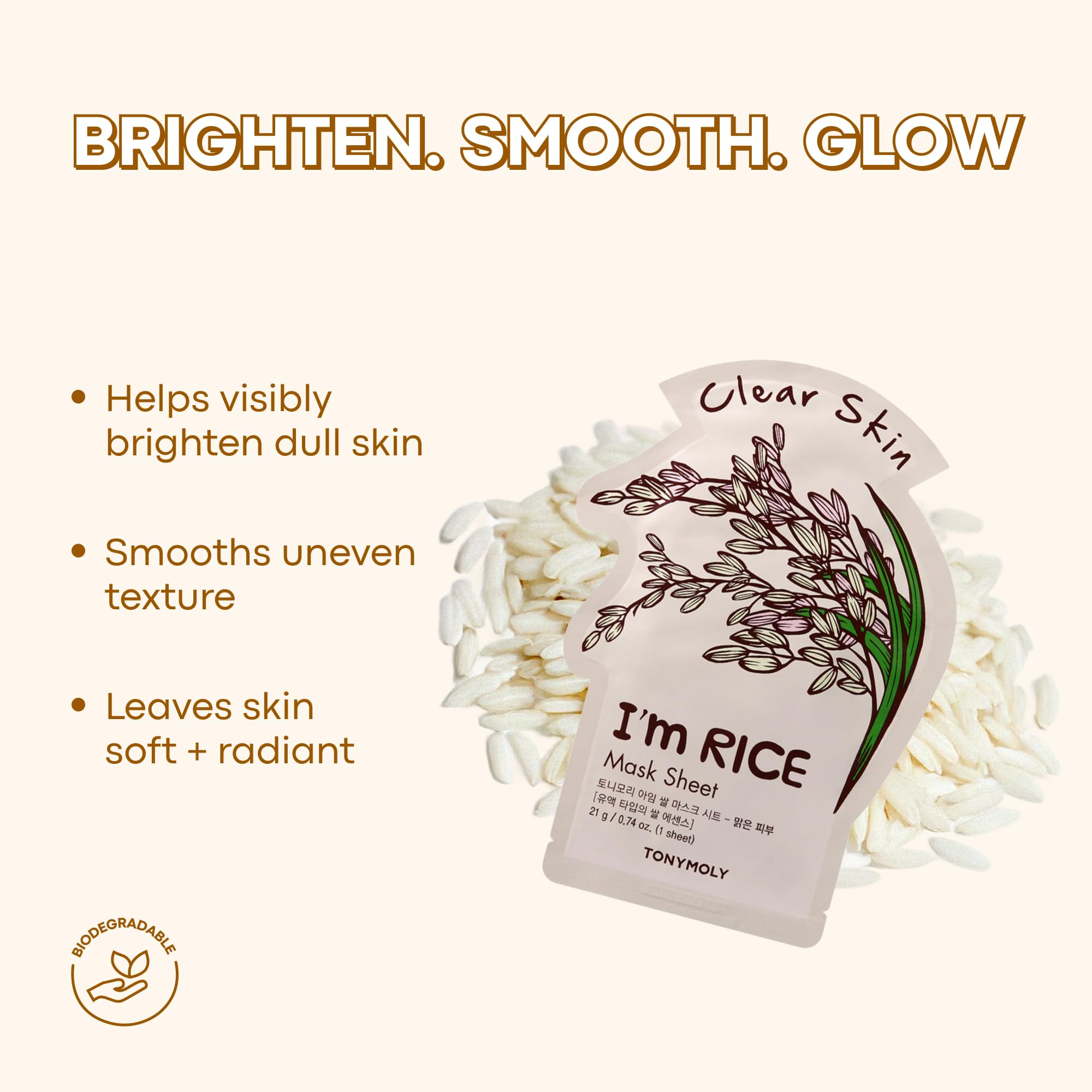 TONYMOLY close-up sheet texture, three-layer pulp boosts serum absorption
