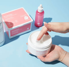 TONYMOLY applied on forearm showing visible hydration benefit and non-greasy finish
