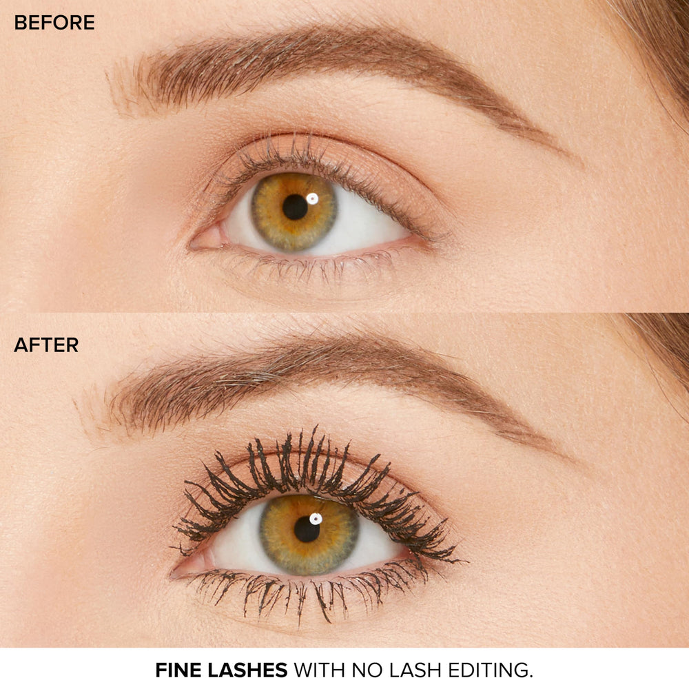 Too Faced bamboo fibers ingredient visual, supports longer lash appearance