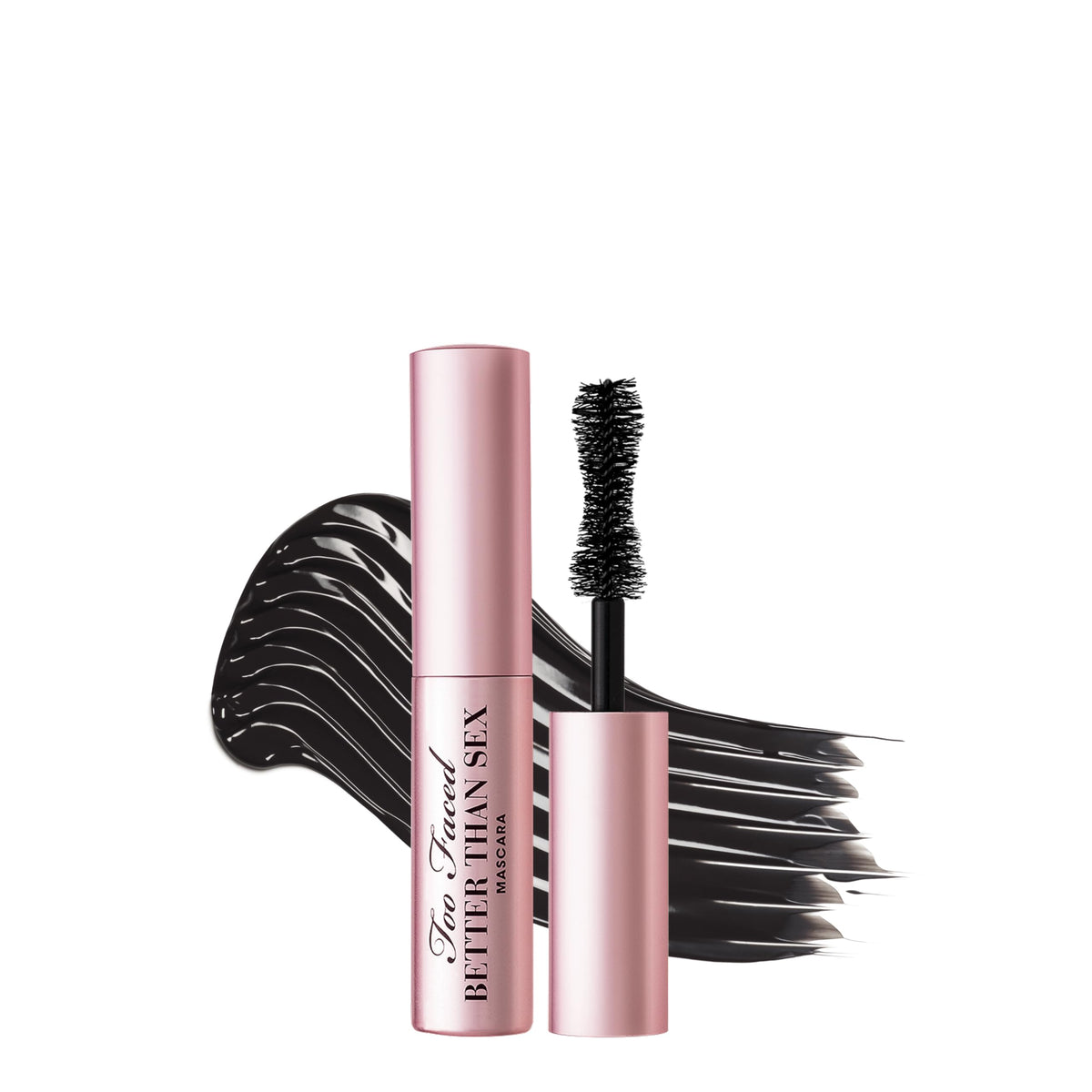 Too Faced front packaging showing travel-size tube and bold appeal