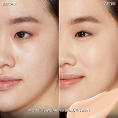 Too Faced concealer applicator closeup demonstrating precise control