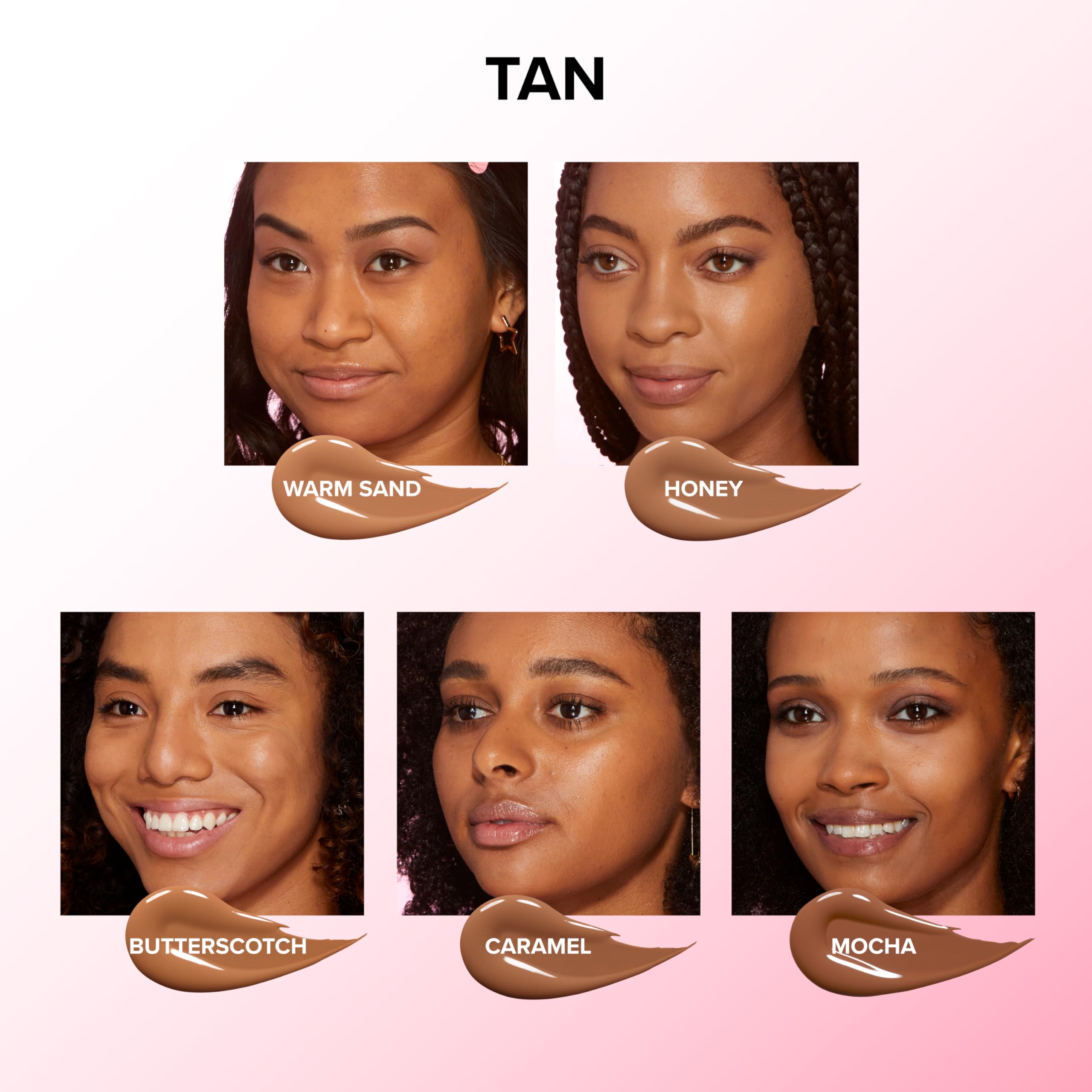 Too Faced concealer used for contouring cheekbones showing sculpted natural definition