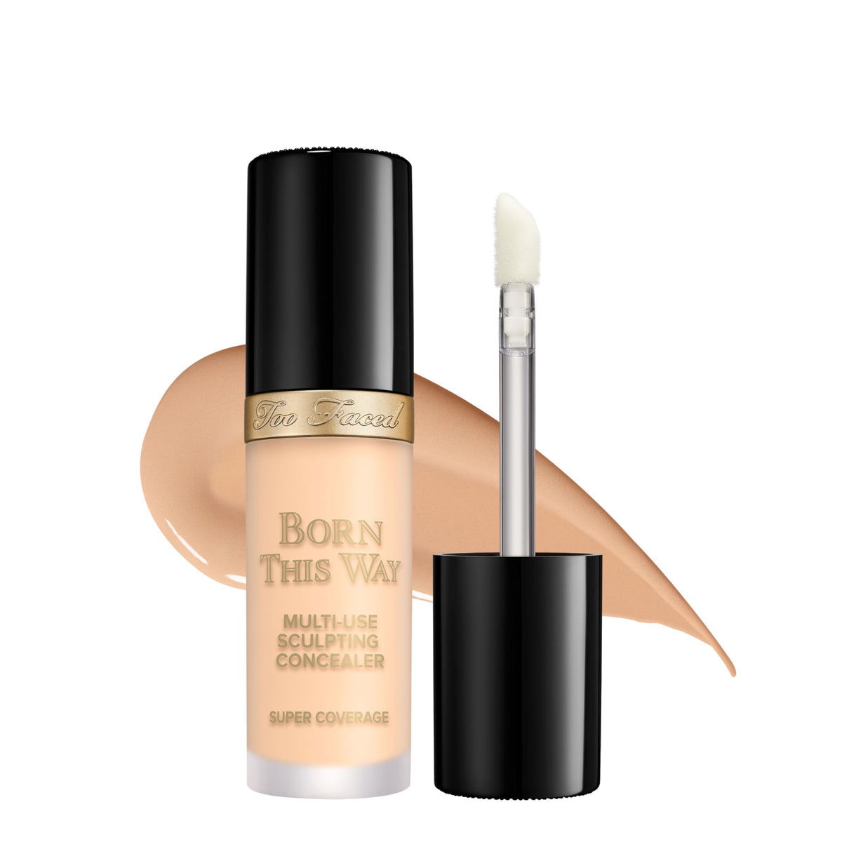 Too Faced front packaging shows product and shade, clear first impression