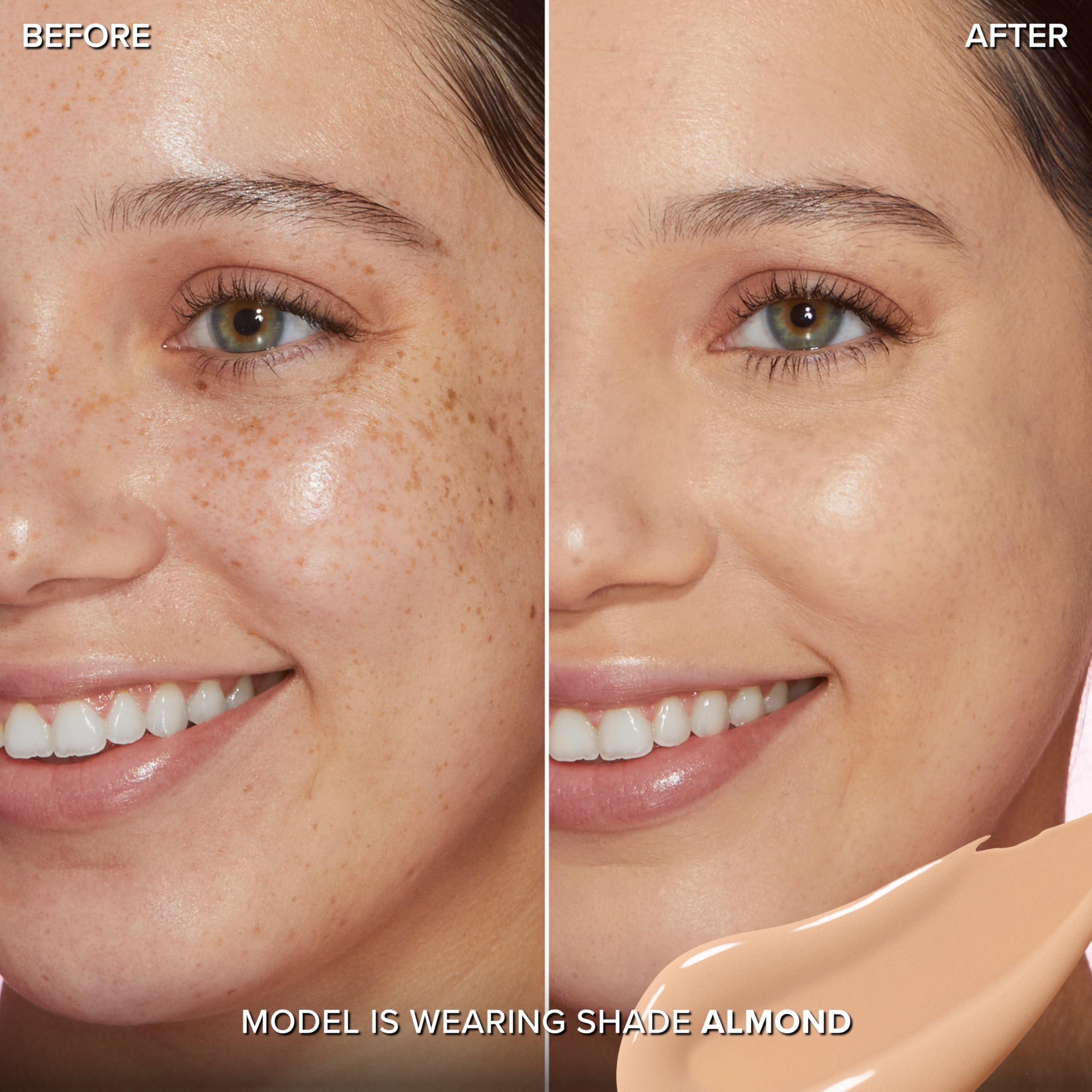 Too Faced applicator wand dispensing concealer for precise, blendable coverage benefit