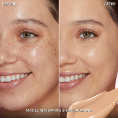 Too Faced applicator wand dispensing concealer for precise, blendable coverage benefit
