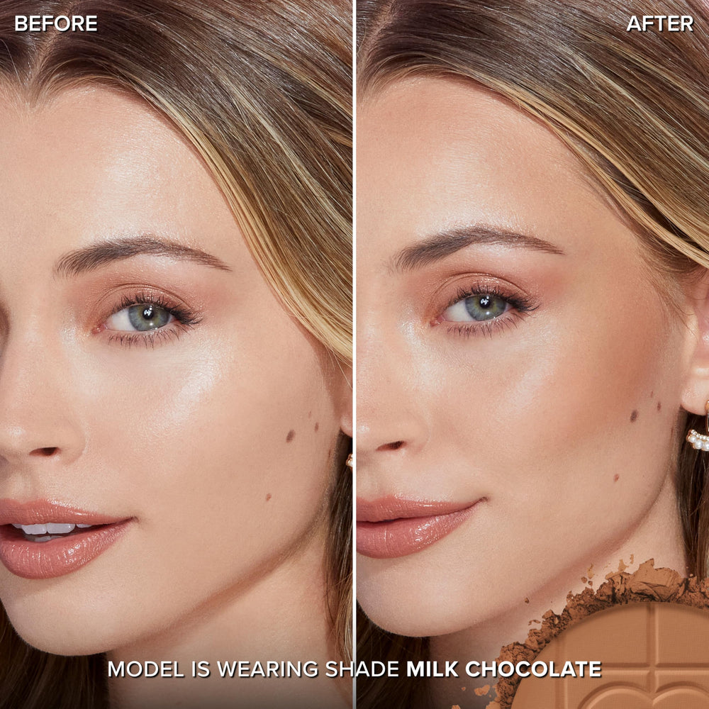 Too Faced closed compact packaging emphasizing portable design and protection