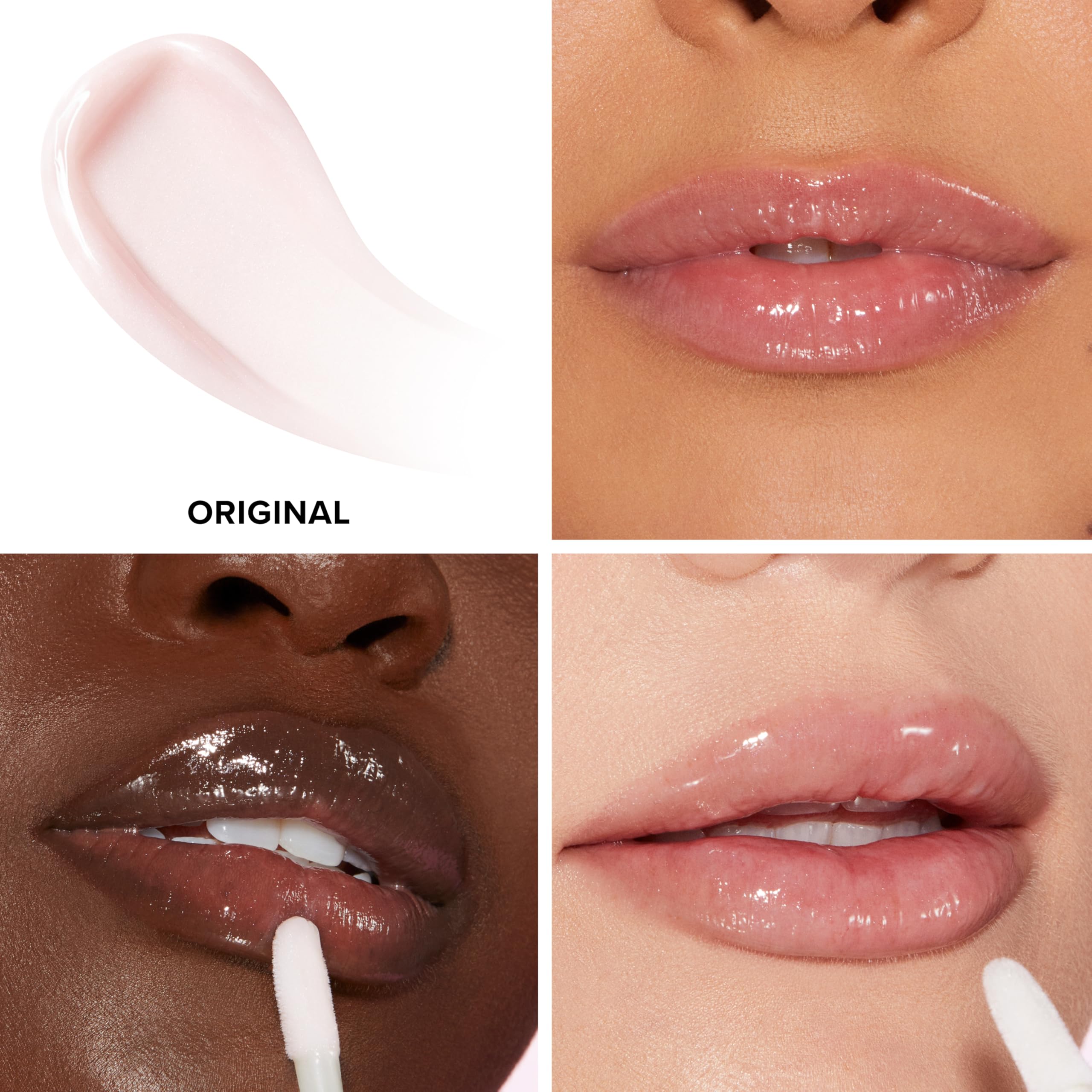 Too Faced applicator close-up demonstrating precise, smooth balm application