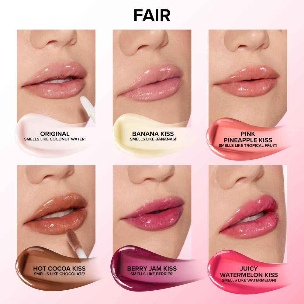 Too Faced texture swirl highlighting creamy formula for immediate cushiony feel