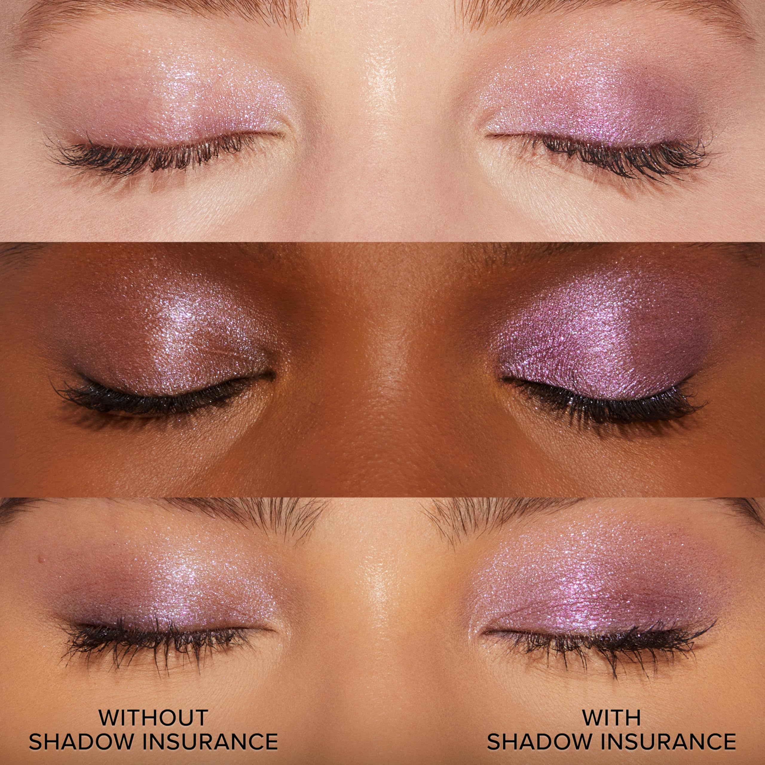 Too Faced primer texture swatched on skin illustrating lightweight, blendable finish