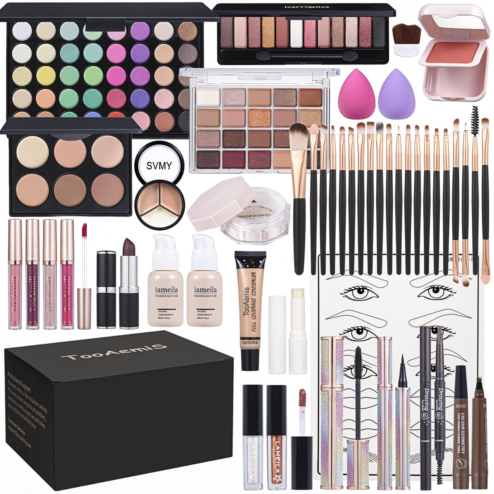 TooAemiS front packaging showing full kit and gift-ready box benefit