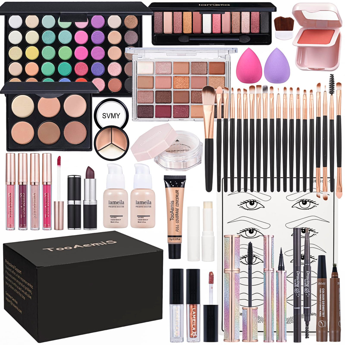 TooAemiS front packaging showing full kit and gift-ready box benefit