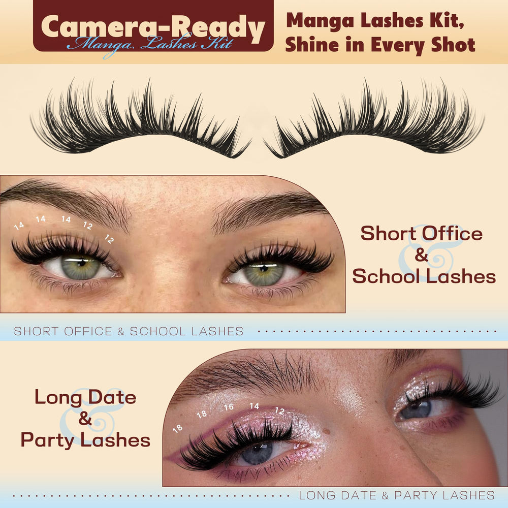 TOOCHUNAG application on eyes demonstrating dramatic camera-ready effect