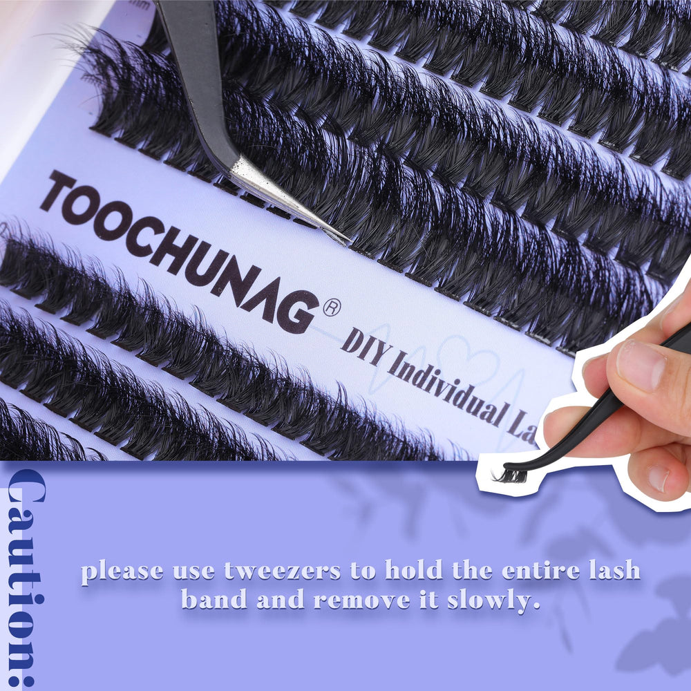 TOOCHUNAG lifestyle image of evening makeup highlighting dramatic lash effect benefit