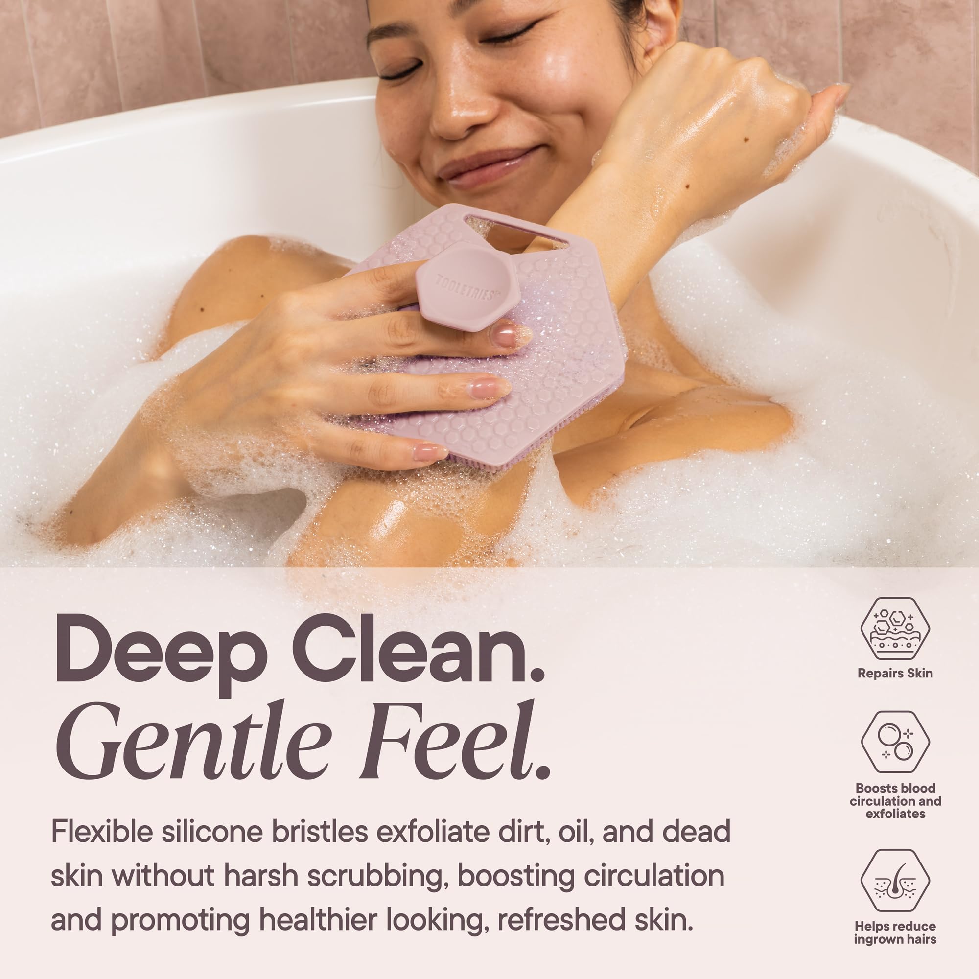 TOOLETRIES creating rich foam to boost lather and product savings