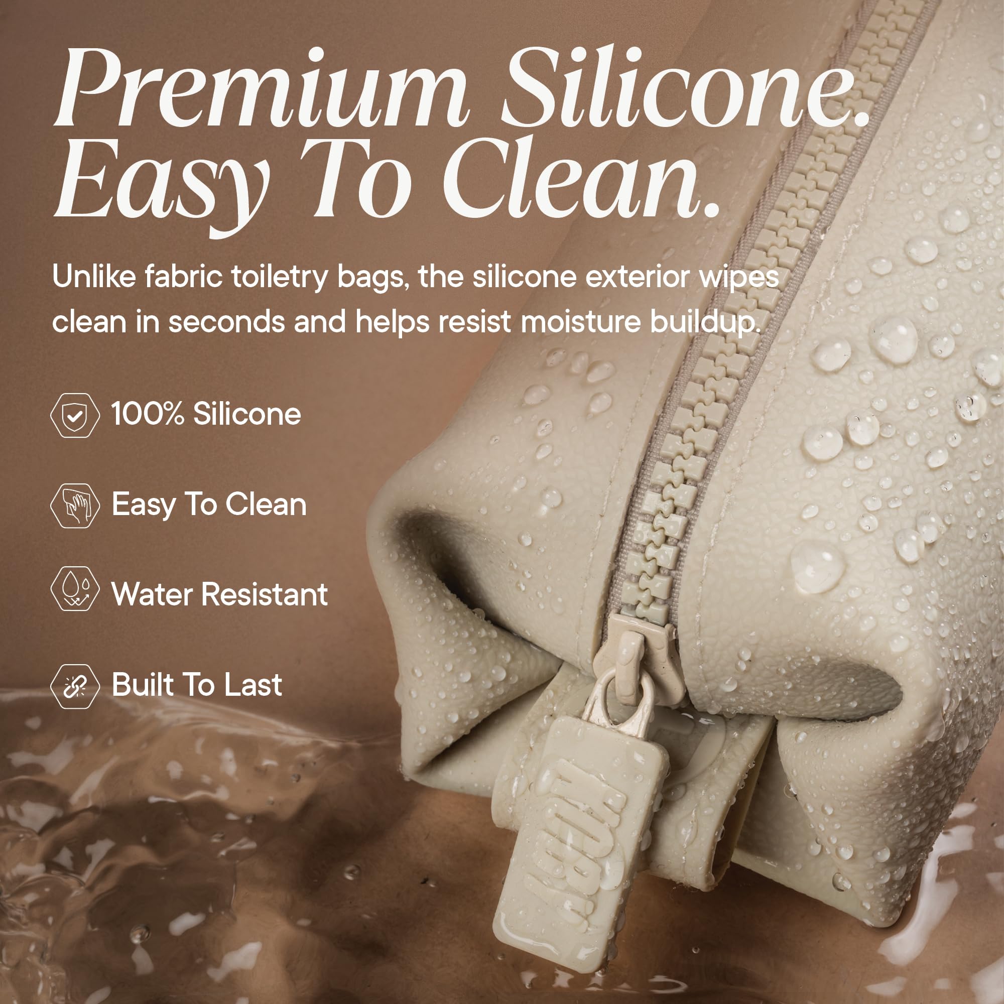 TOOLETRIES Koby Mini hanging hook in bathroom benefit: hands-free access while traveling