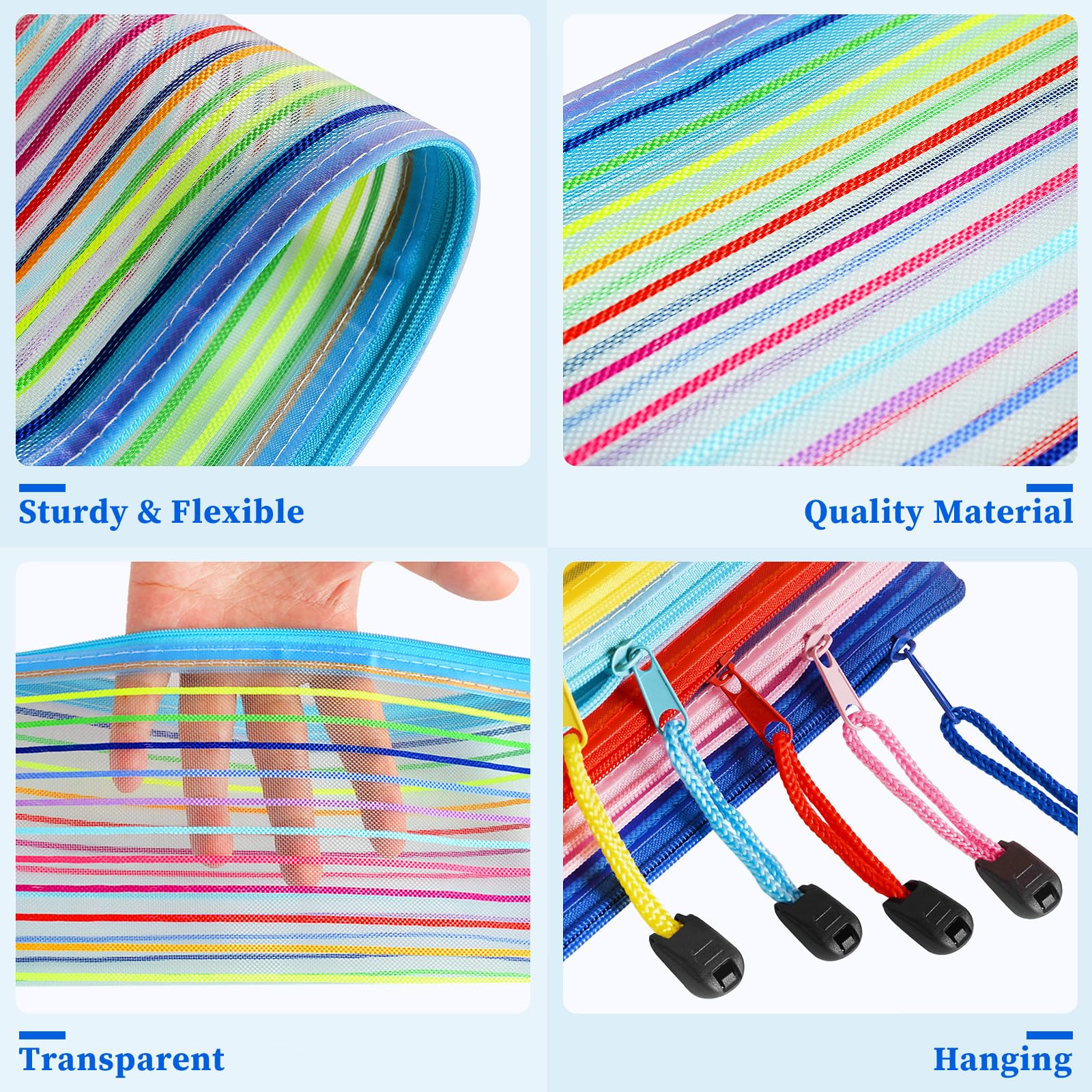TooyBing pouch filled with pens and eraser demonstrating organized storage