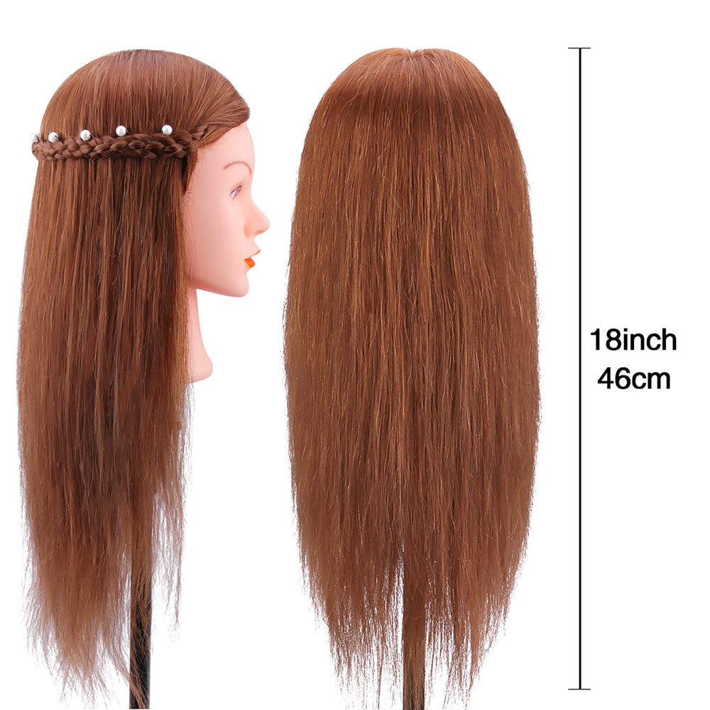 TopDirect mannequin head in salon training scene showing realistic practice environment benefit