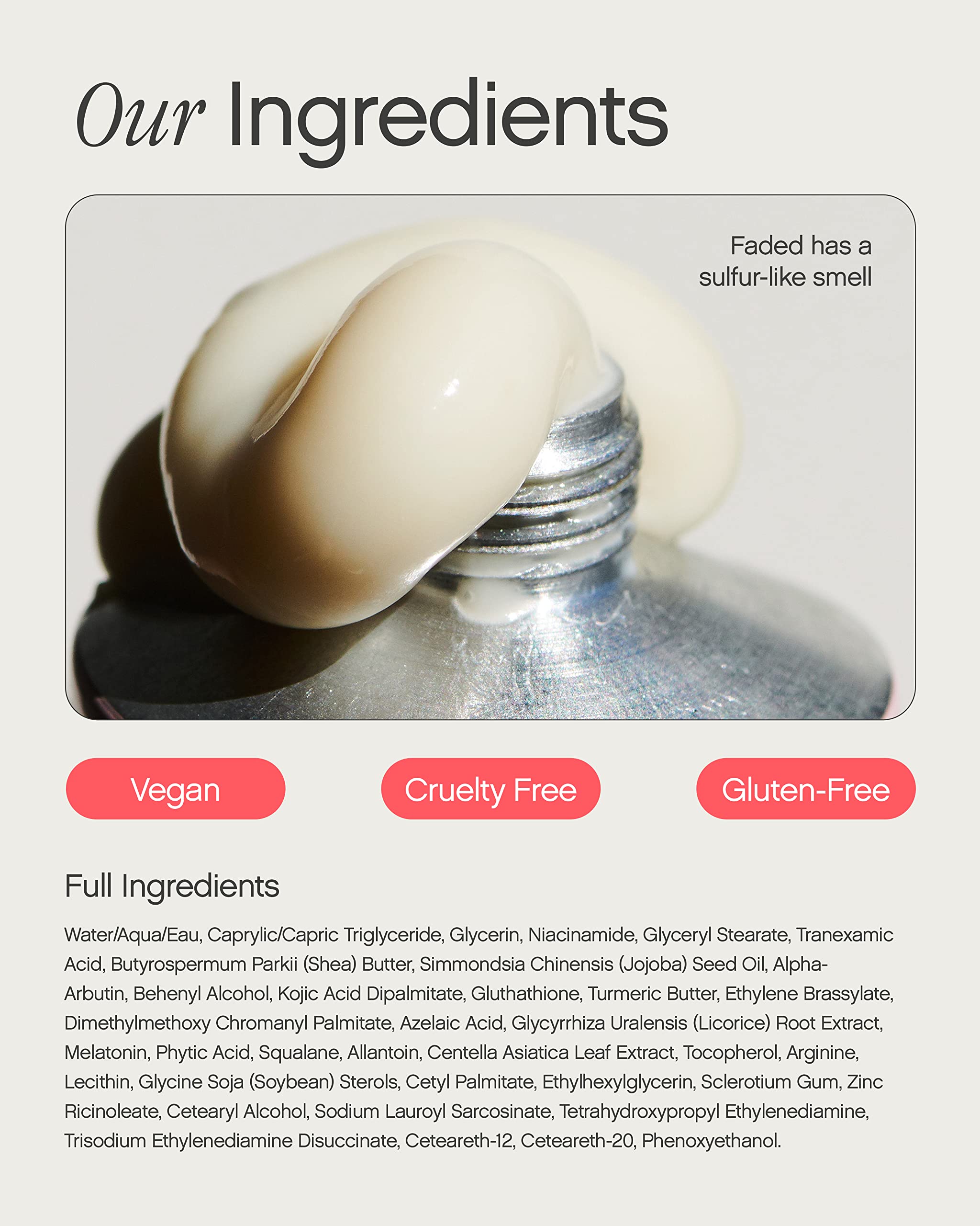 Topicals faded before after illustration showing visible reduction in dark spots