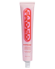 Topicals front packaging showing 1.7 fl oz bottle and clear label for quick identification