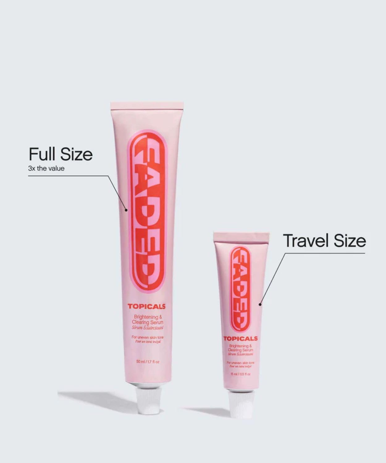 Topicals bottle staged on bathroom shelf conveying everyday routine convenience