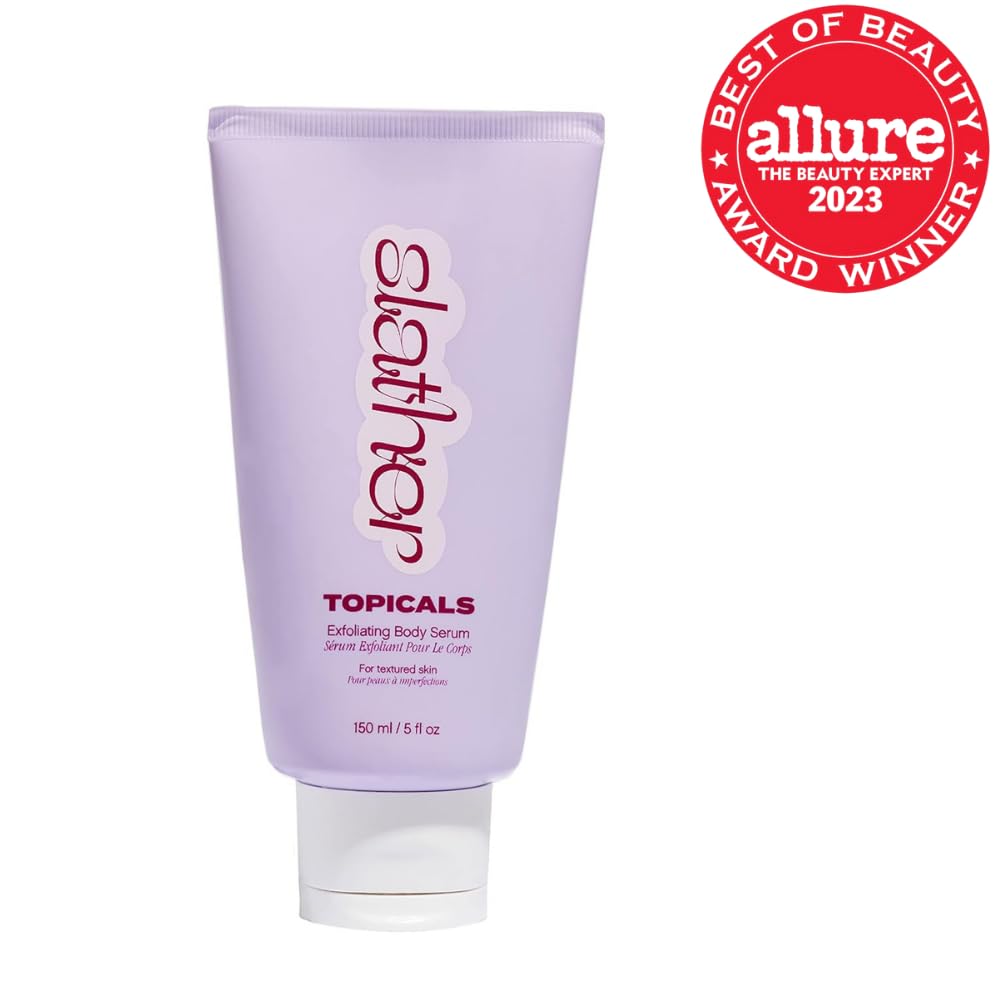 Topicals Slather pump and label close-up highlighting ingredient clarity and trust