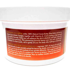 Topiclear creamy texture close-up highlighting rich butter blend for smooth skin