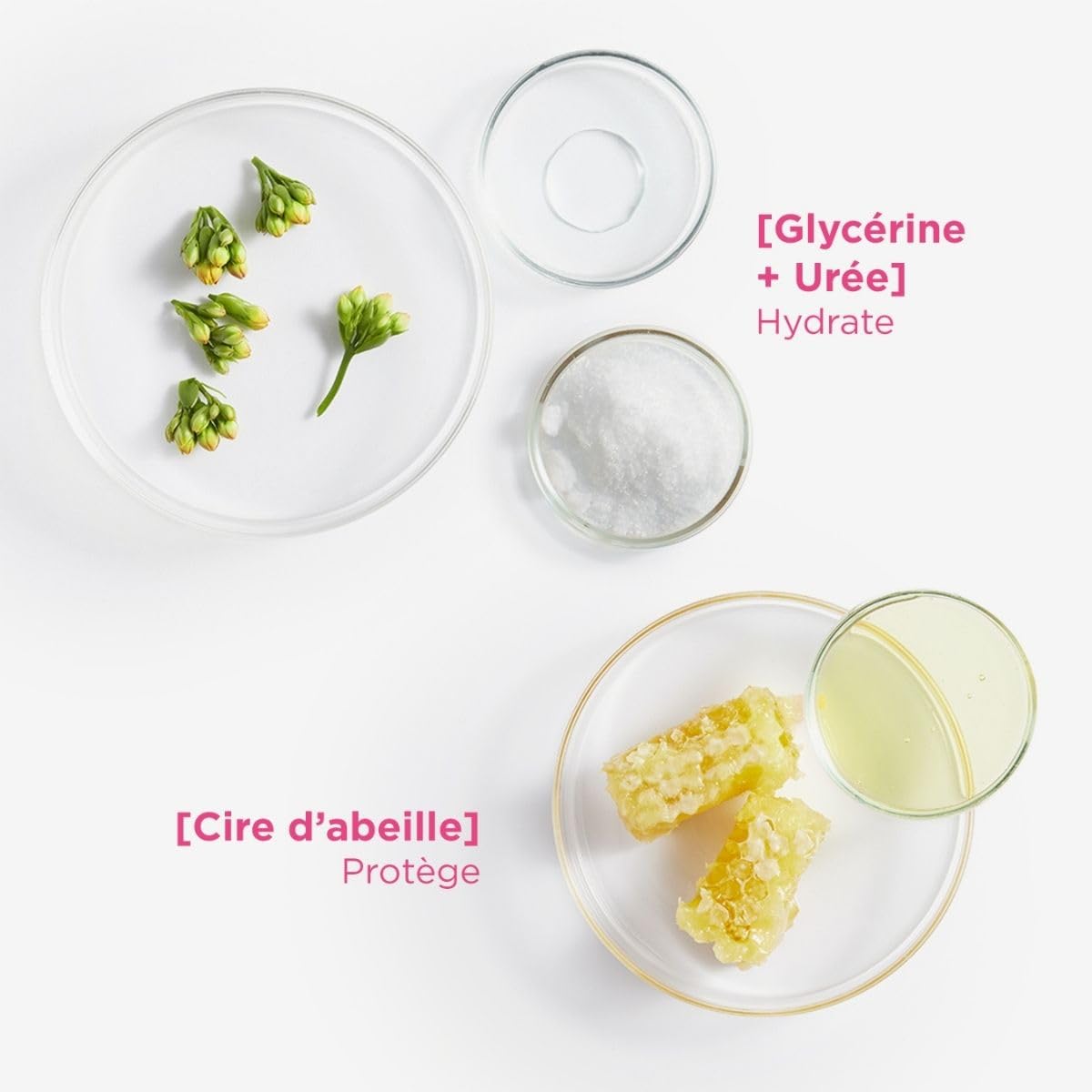 Topicrem close-up pouring body milk showing creamy texture and quick absorption