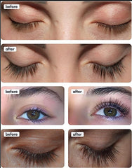 Toplash XL applied to upper lash line demonstrating easy daily use