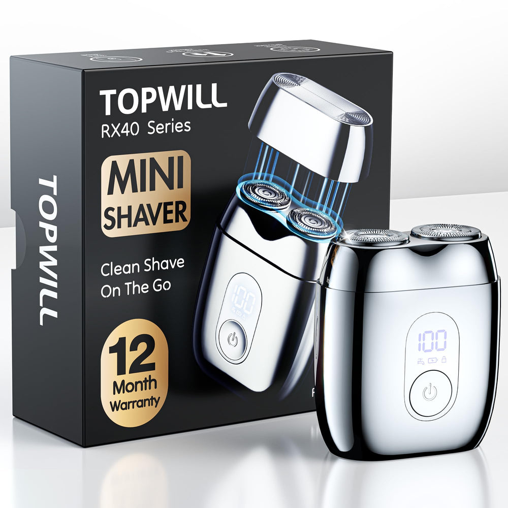 TOPWILL RX40 used in bathroom near shower showing waterproof safe use