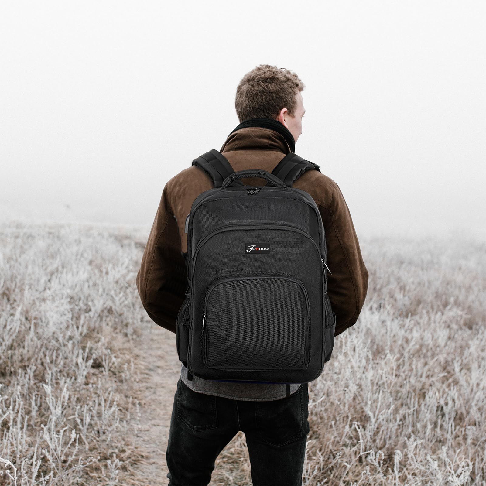 TORIBIO padded shoulder strap detail offering comfort and reduced shoulder strain