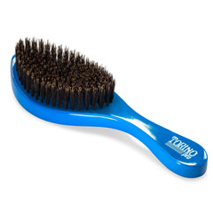 TORINO PRO WAVE BRUSHES BY BRUSH KING close-up of 100% boar bristles demonstrating consistent pull benefit