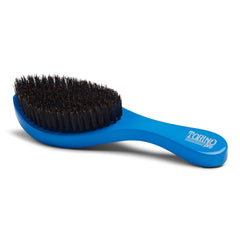TORINO PRO WAVE BRUSHES BY BRUSH KING held in hand to show size and control for efficient brushing