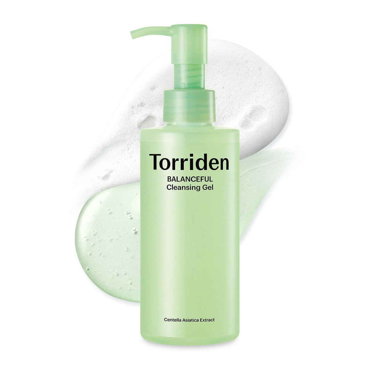 Torriden front packaging showing a clean low-pH cleanser, soothing for sensitive skin