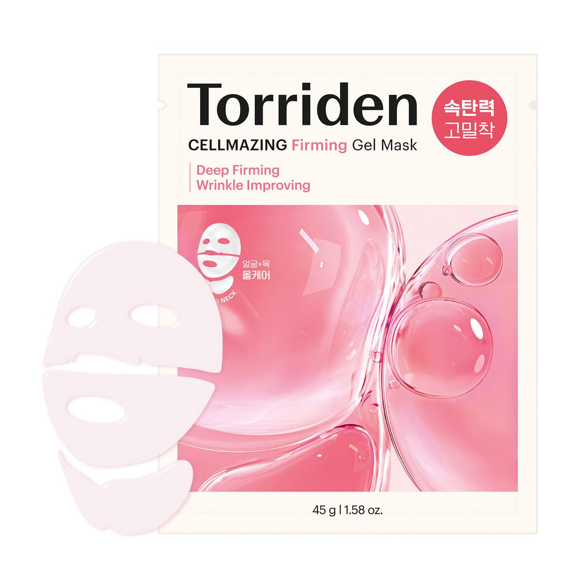 Torriden front packaging showing four-pack and key benefits