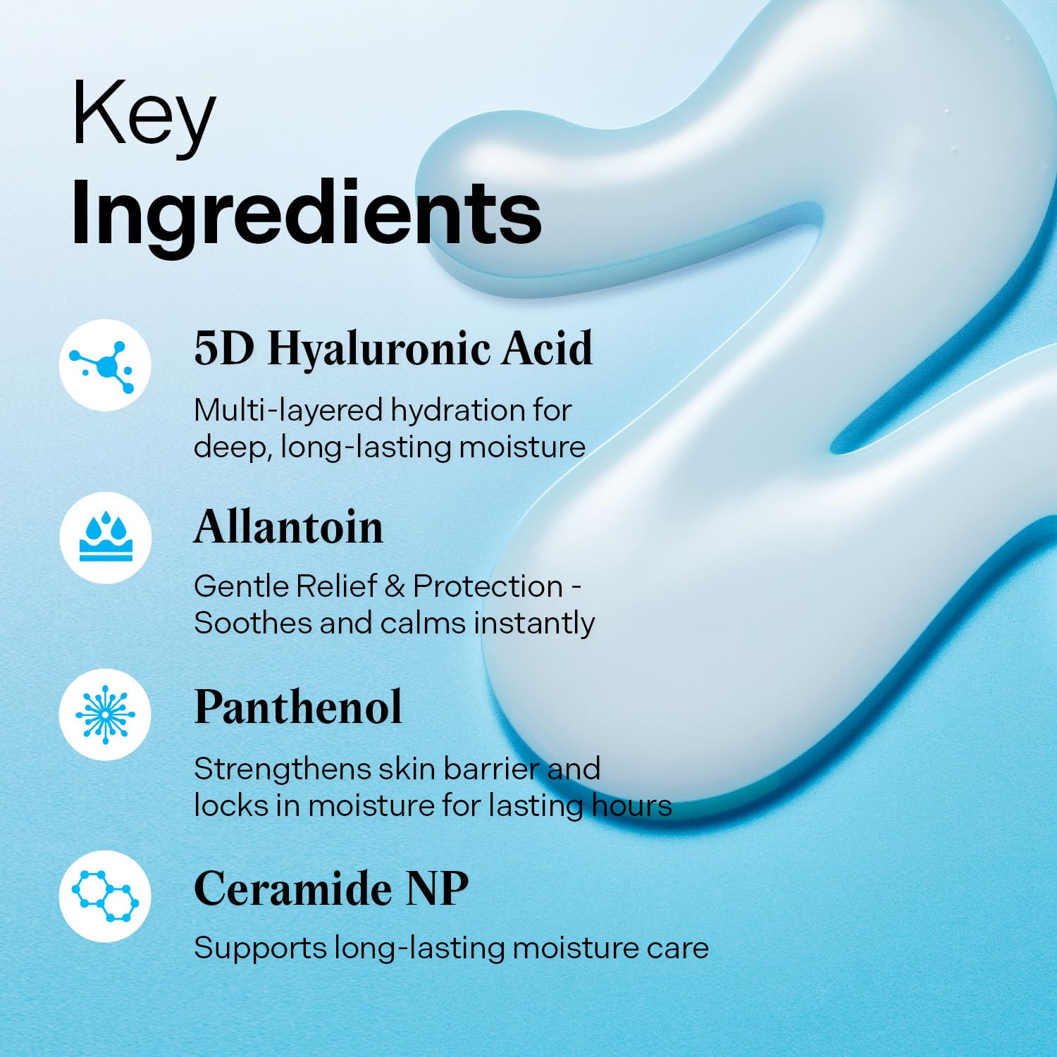 Close-up ceramide droplet with Torriden branding showing barrier support