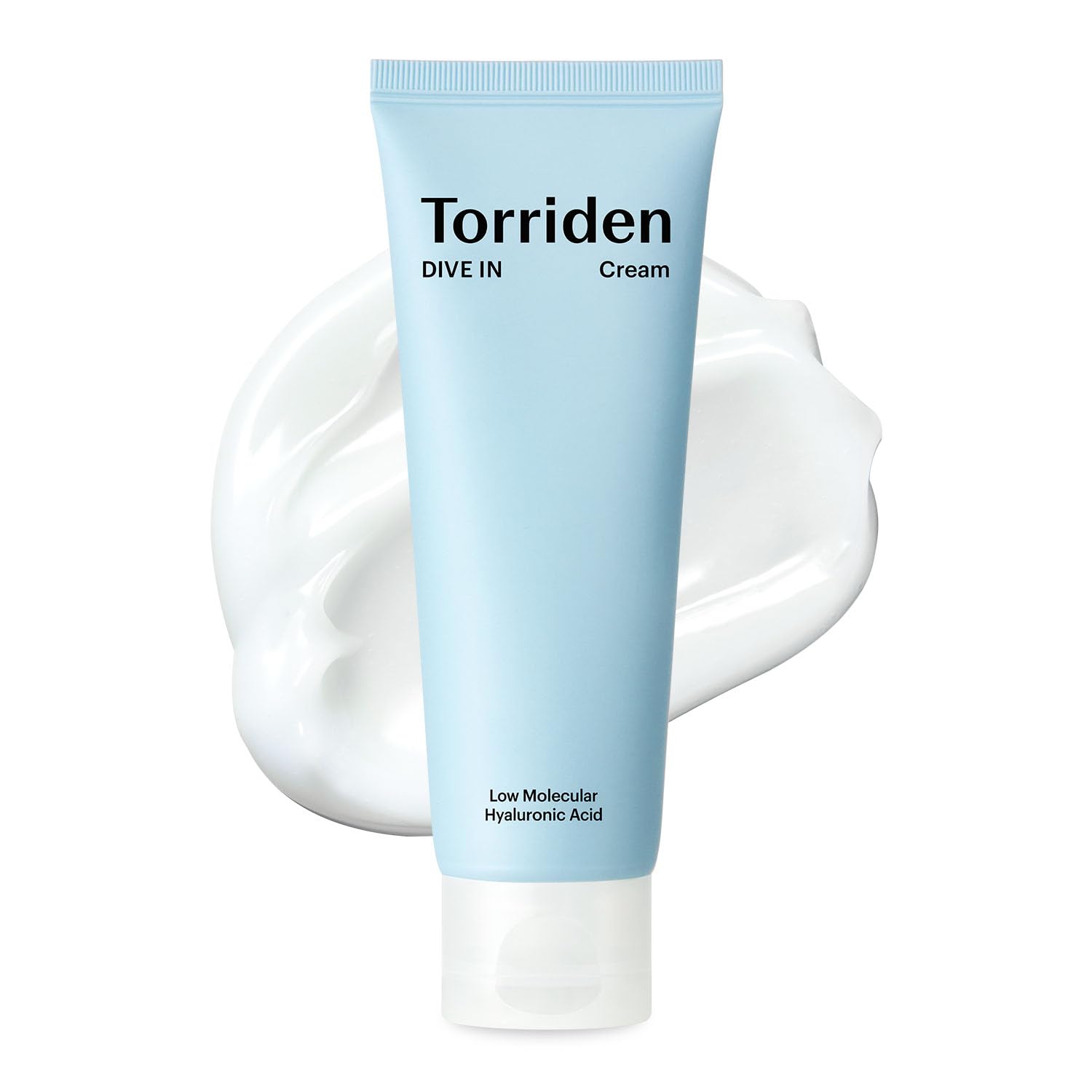 Torriden jar front view showing clean design and hydrating benefits