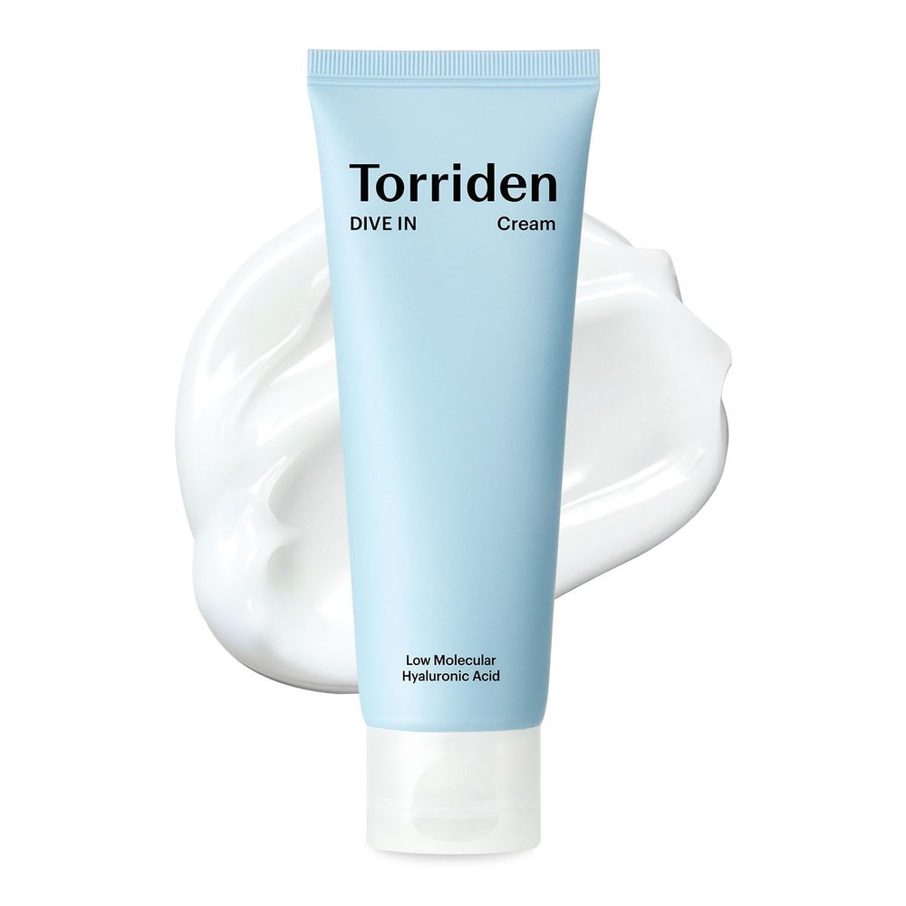 Torriden jar front view showing clean design and hydrating benefits