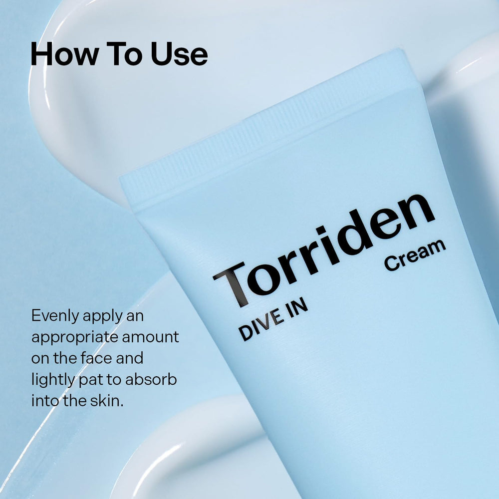 Torriden cream placed beside sink showing daily routine convenience