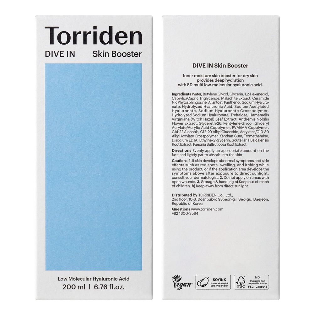 Morning routine flatlay featuring Torriden for daytime moisture